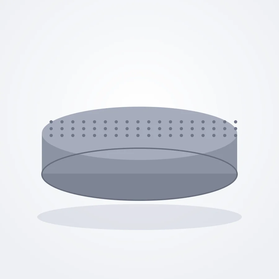 Cırt Ara Tabanı 125mm (Interface Pad)